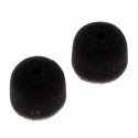 1 pair Sennheiser 528125 ear adapter ear pads for SET 830 840 900 RI 830 900 | black