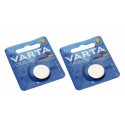 2x Varta CR2025 Lithium button cell batteries for Mercedes 211 car key remote control | 3V 157mAh 