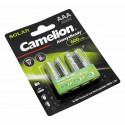 4x Camelion Always Ready Ni-MH Akkus AAA Micro HR03 | 1,2V 600mAh | Solar Garten Telefon