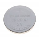 Battery for Golf 4 Autokey remote control | Panasonic CR2032 Lithium button cell | 3V 220mAh