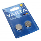 2x Varta CR2025 Lithium Knopfzelle Batterie für Uhren Autoschlüssel u.a. ECR2025, DL2025, KCR2025, 3V, 157mAh