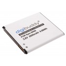 Alternativer Lithium-Ionen Akku für Samsung Galaxy S4 I9500, I9505, Active, I9295, I9515 Handy, Smartphone, Mobiltelefon mit 3,7 Volt und 2600mAh Kapazität, ersetzt den original Akku  B600BC, B600BE, B600BU, EB-B600BUB und EB-B600BUBESTA