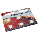 6x Panasonic CR2032 Lithium Knopfzelle Batterie, 5004LC, KCR2032, LM2032, 3V, 225mAh