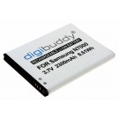 Akku für Samsung Galaxy Note N7000 Handy, ersetzt EB615268VUCSTD, 3,7V, 2300mAh