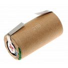 Akku Zelle Sub-C mit U-Lötfahne, Ni-Mh, Pappmantel, 1,2V, 3000mAh