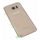 Original Samsung Galaxy S7 Edge SM-G935F Akkudeckel Gehäuse Rückseite, gold, GH82-11346C, Back Cover