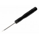 Einfacher, kleiner, ungehärteter Schlitz Schraubendreher bzw. Schraubenzieher, 8,5cm lang, 2mm Klingenbreite, Reparatur Werkzeug