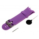 Alternatives Ersatz Uhren Armband (Watch band) für Garmin Approach S3 GPS Smartwatch, Fitnesstracker in der Farbe lila