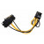 15cm power adapter cable intern 2x SATA 8 prong PCIe (PCI-Express) for graphic cards | inline 26628D