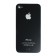 Backcover für Apple iPhone 4 / 4G Schwarz