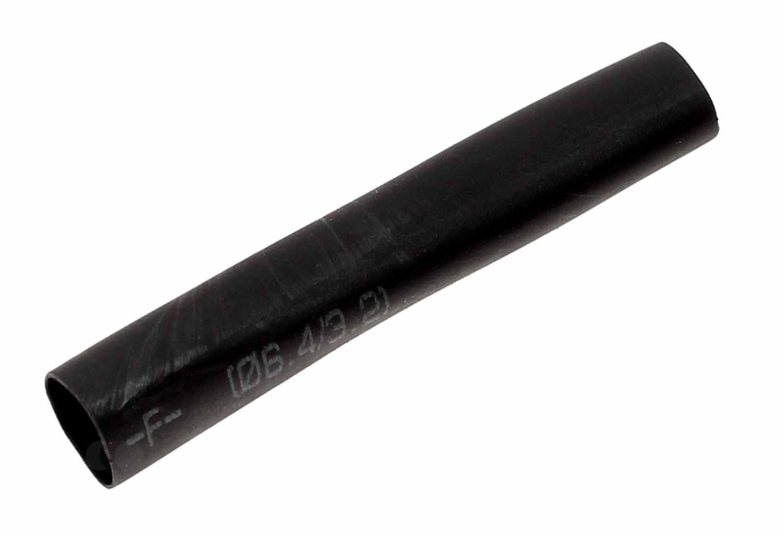 1 Meter Schrumpfschlauch CYG CB-HFT6.4-BK, 2:1, 600V, 125°C, 6,4mm Ø, schwarz
