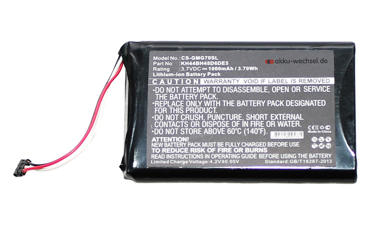 Akku passend fur Garmin Approach G7 Golf GPS Gerat