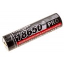 3,6V Kraftmax 18650 Pro | PCB circuito di protezione | Porta di ricarica micro-USB  | 3400mAh