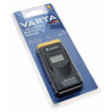 Varta LCD Digital Batterietester für Batterien Akkus Knopfzellen | AA AAA C D 9V 1,2V 1,5V 3V