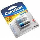 2er Pack Camelion CR123A Lithium Foto Batterie, 3V, 1300mAh, wie 5018LC, CR17345, EL123AP 