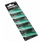 5x Camelion SR63 Knopfzelle Batterie, 280-59 379, 0GA, AG0, LR63, SB-AC, V0GA, 1,55V, 10mAh