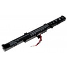 Akku für Asus A450J F550, FX53V, K751, P750L, R409J, R751 u.a., ersetzt A41-X550E mit 14,4V und 2600mAh