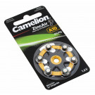 6er Pack Camelion Knopfzelle, Batterie A10, PR70, A10-BP6, für Hörgeräte 1,4V, 90mAh, 10A, HA10, V10AT, DA10, P10. A10, PR230H, AC230E, AC10EZ, PR70, DA230,  DA10N, 10AP, 230AP