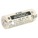 FDK (Sanyo) CR17450SE (CR17450SE-LFU)  A Lithium-Mangandioxid Batterie, Flat Top, Industriezelle, U-Lötfahne mit 3 Volt und 2500 mAh Kapazität