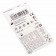 6er Pack Camelion Knopfzelle, Batterie, A312, PR41, A312-BP6, für Hörgeräte, 1,4V, 160mAh 