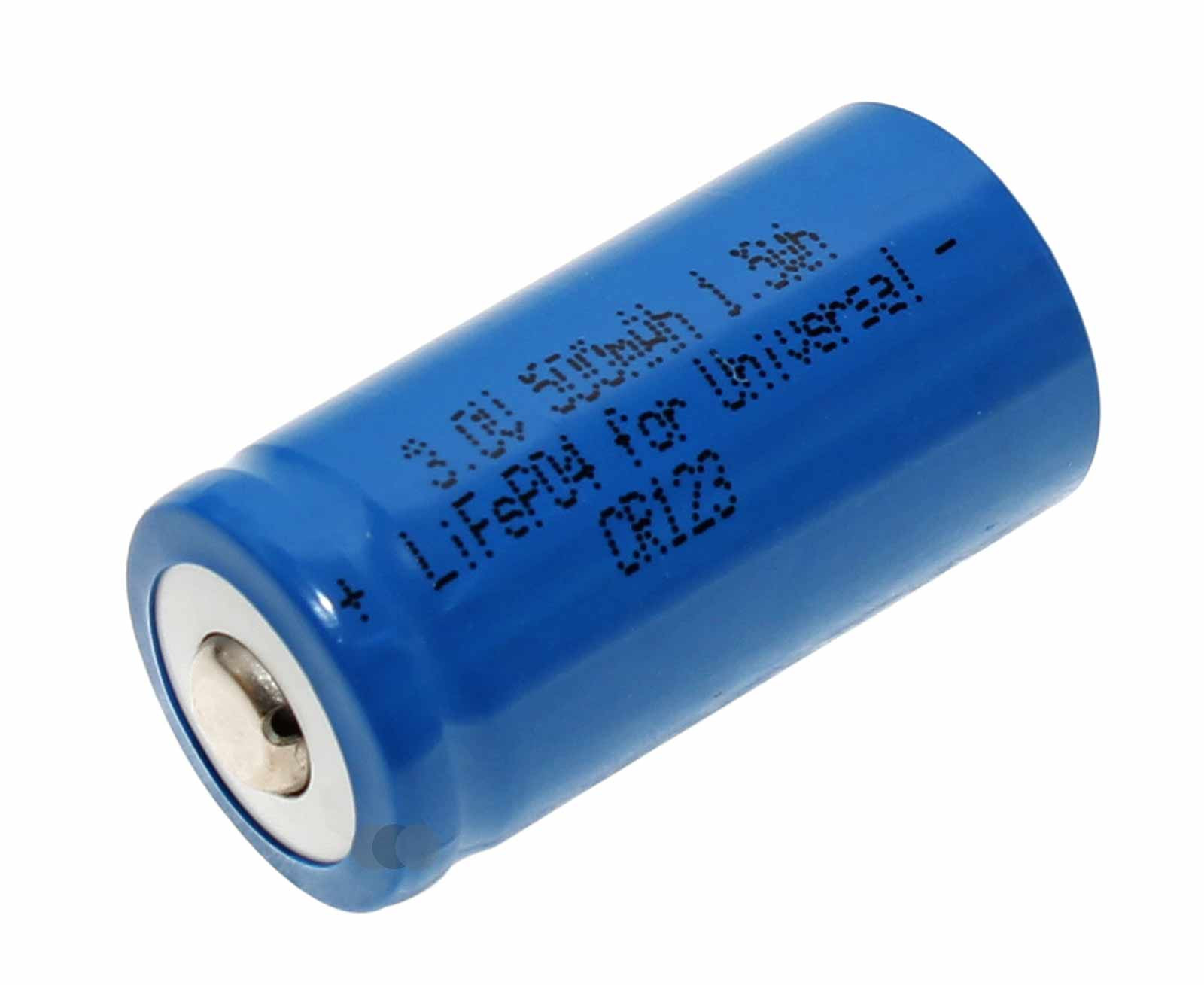 Foto Akku RCR123A Lithium Photoakku Spezial-Akku wie CR123A mit 3V und 500mAh