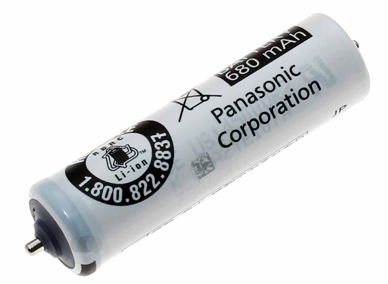 Li-Ion Akku für Panasonic ER-SB40 Rasierer, WESLV95L2508, 3,7V, 680mAh