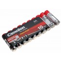 10er Pack Camelion Plus Alkaline Batterien 1,5V AA Mignon 2700mAh [LR6-SP10-DA] LR6 AM3 MN1500 E91