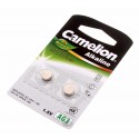 BB 10.22 - 2er Pack Camelion AG3 Alkaline 1,5V Knopfzelle Batterie | G3 LR41 192 SR41W GP92A 392 | 28mAh