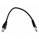 0,25m USB 2.0 Kabel Stecker Typ A auf Stecker Typ B, Drucker, Scanner, HDD