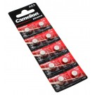 10x Camelion AG3 LR41 Alkaline Knopfzelle Batterie, 192, LR736, SR41W, GP92A, G3A, 3GA, 1,5V, 28mAh