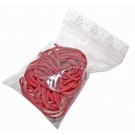 25 Stück rote Gummiringe Gummibänder Gummis Schießgummis mit 22cm Umfang