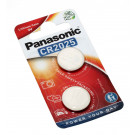 2x Panasonic CR2025 Lithium Knopfzelle, Batterie, ECR2025, DL2025, KCR2025, 3V, 165mAh