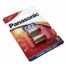 2x Panasonic CR2 Lithium Foto Batterie, CR17355, KCR2, 5046LC, CR-2L/2BP, 3V, 850mAh