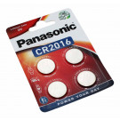 4er Pack Panasonic CR2016 Lithium Knopfzellen Batterien mit 3 Volt Spannung und 90mAh Kapazität, Hersteller Artikelummer CR-2016EL/4B