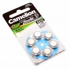 Camelion Knopfzelle (Batterie) A675, PR41, [A675-BP6], für Hörgeräte, hearing aid,  appareils auditifs, Zink-Luft mit 1,4V und 620mAh im 6er Pack