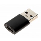 Adapter Slim USB-A 3.0 Stecker auf USB Type C (USB-C) Buchse für Handy, Tablet, Laptop