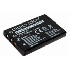 Akku für Fuji Finepix 401 I, 50I, 601, F401, F601, F700, M603 u.a., ersetzt NP-60 u.a., 3,7V, 1200mAh