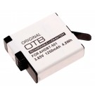 Akku für GoPro Hero 5, 6, 7 (2018) Actioncam, ersetzt AABAT-001 mit 3,85V und 1250mAh