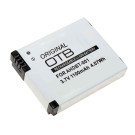 Akku für GoPro Hero Hero 2 Actioncam, ersetzt ABPAK-001, AHDBT-001, AHDBT-002, 3,7V, 1100mAh