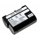 Akku für Nikon DSLR 1 V1, D500, D600, D750, D800, D850, D7000, Z5, Z6, Z7, ersetzt EN-EL15 a, b, c, 7,2V, 2050mAh