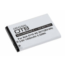 Alternativer Li-Ion Akku für Nokia Nokia 8110, 2720 Flip, TA-1048, TA-1059 Handys mit 3,8 Volt Spannung und 1400mAh Kapazität, ersetzt den original Akku BV-6A
