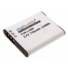 Akku für Pentax X70, Optio WG-1, Ricoh CX3, CX6, HZ15, WG-20, WG-60 u.a., ersetzt D-Li92, DB-100, 3,7V, 770mAh