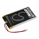 Alternativer Lithium-Polymer Akku für Sennheiser Tourguide HDE 2020-D-II Systemkopfhörer OHNE rückseitigem Gehäuse, mit 3,7 Volt und 850mAh Kapazität, Ersetzt den original Akku Sennheiser 534403