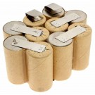 Akkupack, bzw. neue Akku-Zellen für Ihren Metabo 6.25473 NiMH Werkzeugakku mit 12Volt und 3000mAh (längere Laufzeit) anstatt von 2000mAh