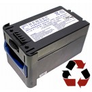 Akkuwechsel bei HENSEL Wechselschublade 1497 mit Bleigel-Akku 12V 12Ah für Porty Premium Plus Blitzanlage