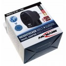 ANSMANN universal Reiseadapter Reisestecker World to EU + USB, mit Schutzleiter und USB Ladeanschluss