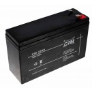 CTM CT6-12HR Blei Gel Akku AGM | +6,3mm -4,8mm Faston Anschluss, Standby-Betrieb, 12V, 6000mAh
