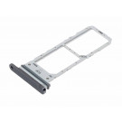 Original Samsung Galaxy Note 20 SM-N980, SM-N981 Dual Sim Kartenhalter, grau, GH98-45734A