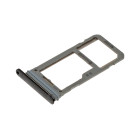 Original Samsung Galaxy S8 SM-G950 Sim + MicroSD Kartenhalter, schwarz, GH98-41131A