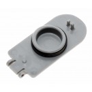 Original Panasonic Wassertank-Klappdeckel, Wasserbehälter-Deckel mit Dichtungsring (O-Ring) für Panasonic DentaCare EW 1411 mobile, elektrische Munddusche, Reisemunddusche, Ersatzteil Teilenummer EW1411WSCHW